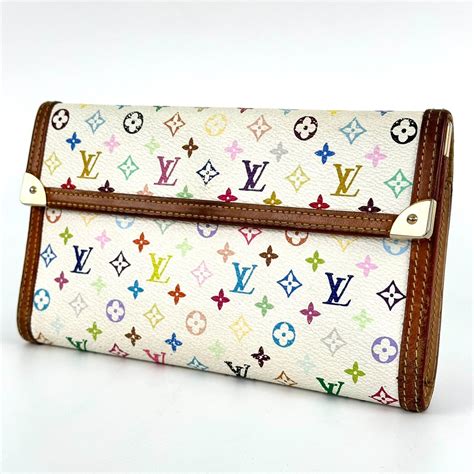 louis vuitton wallet multicolor|authentic louis vuitton multicolor wallet.